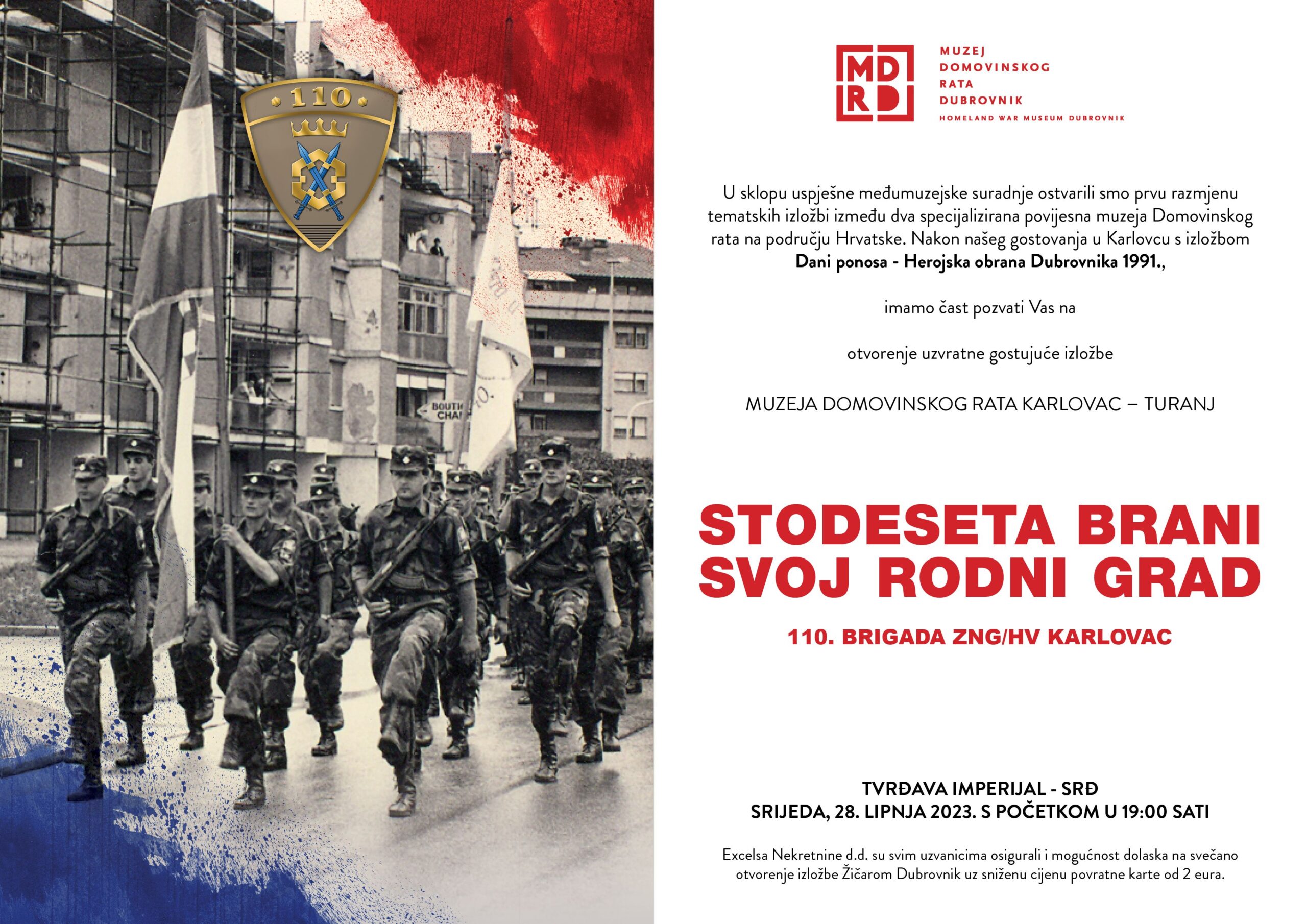 Karlovačka izložba „Stodeseta brani svoj rodni grad“ u Dubrovniku