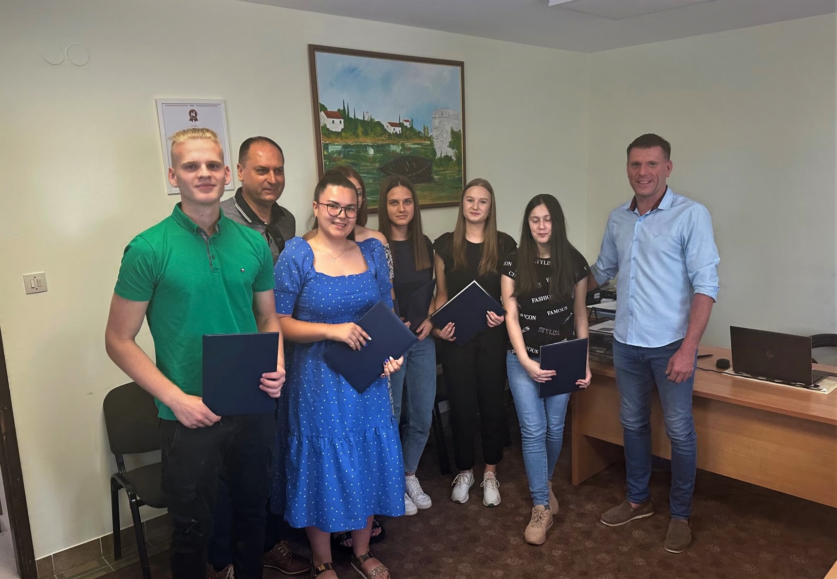 Načelnik Krstičević primio najbolje studente i učenike