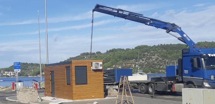 Postavljaju se mobilne kućice na Pomorsko-putnički terminal