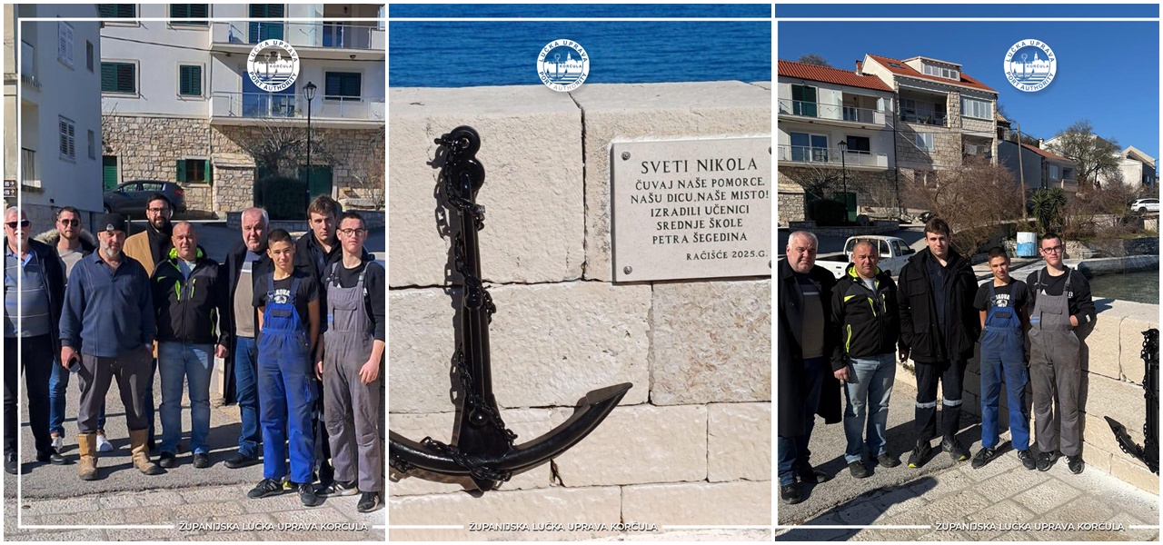 FOTO/Korčulanska Županijska lučka uprava: Sidro i u luci Račišće