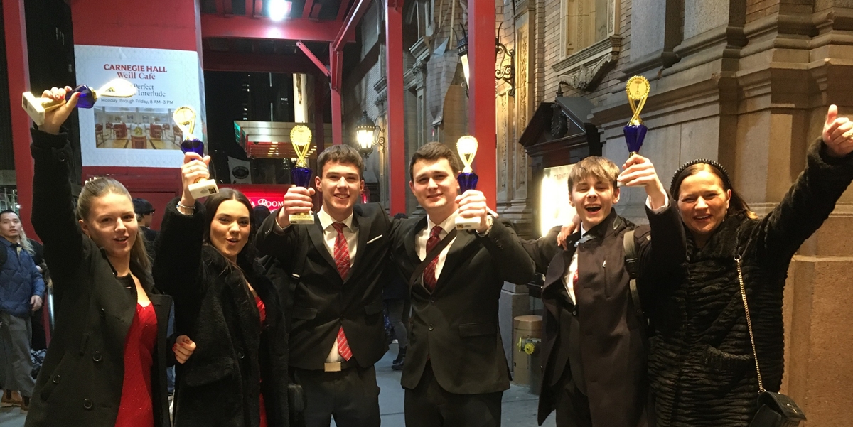 PONOS DUBROVNIKA: Puhački kvintet Umjetničke škole Luke Sorkočevića osvojio prvu nagradu u New Yorku