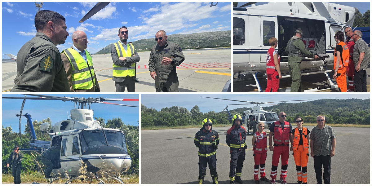 Novi helikopteri za hitnu pomoć stigli u Dubrovnik: 'Za spas života i stari je letio gotovo svaki dan'