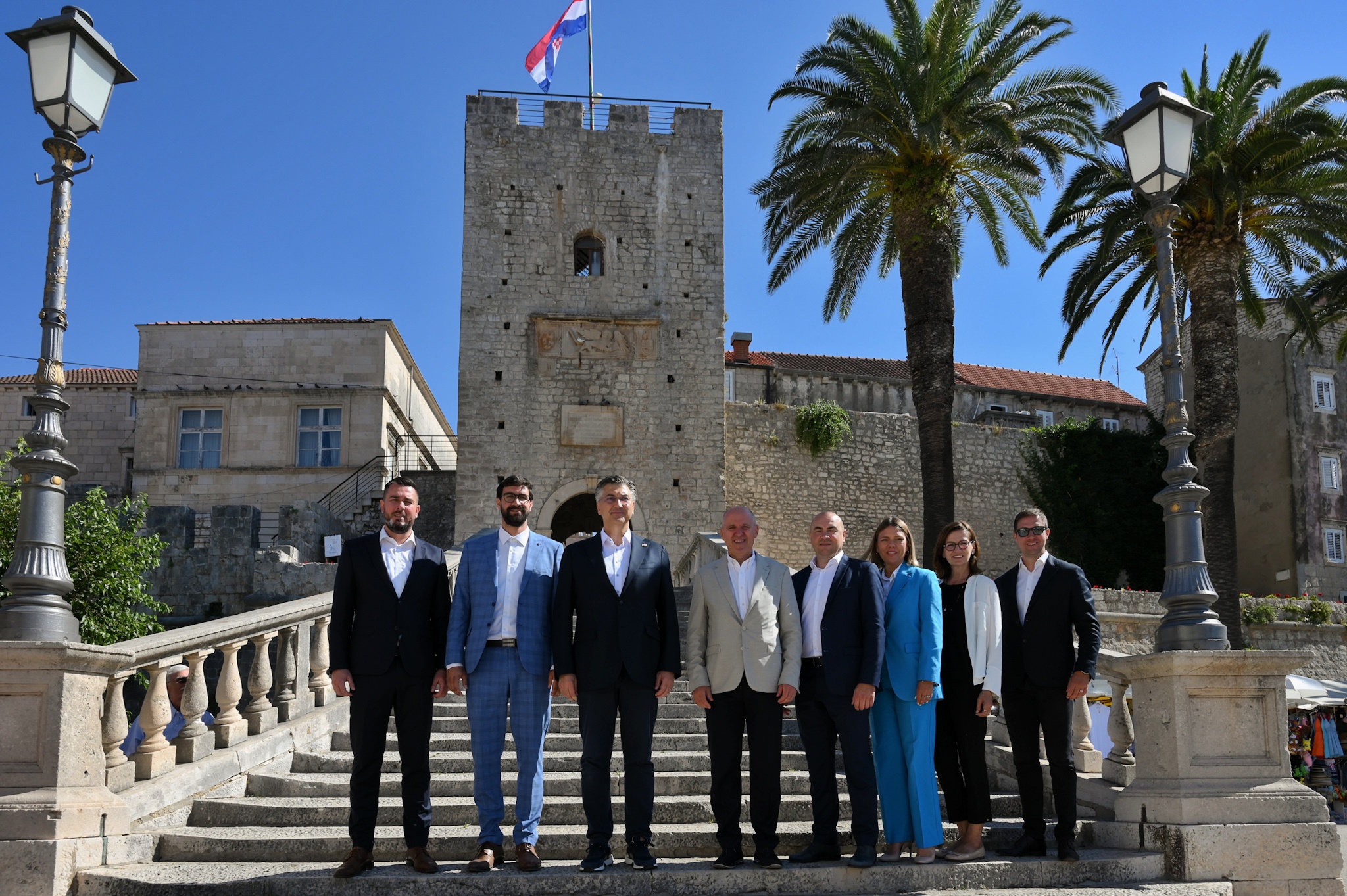 PREMIJER NA JUGU: Plenković za Korčulu osigurao dodatnih 3,4 milijuna eura, nema za što nema EU novca