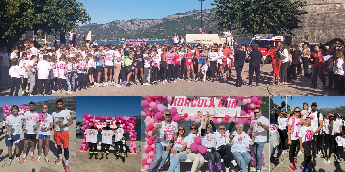2. KORČULA RUN OBORIO SVE REKORDE Više od 500 registriranih sudionika, prikupljena sredstva za četiri otočanke, festival humanitarnosti zahvatio grad