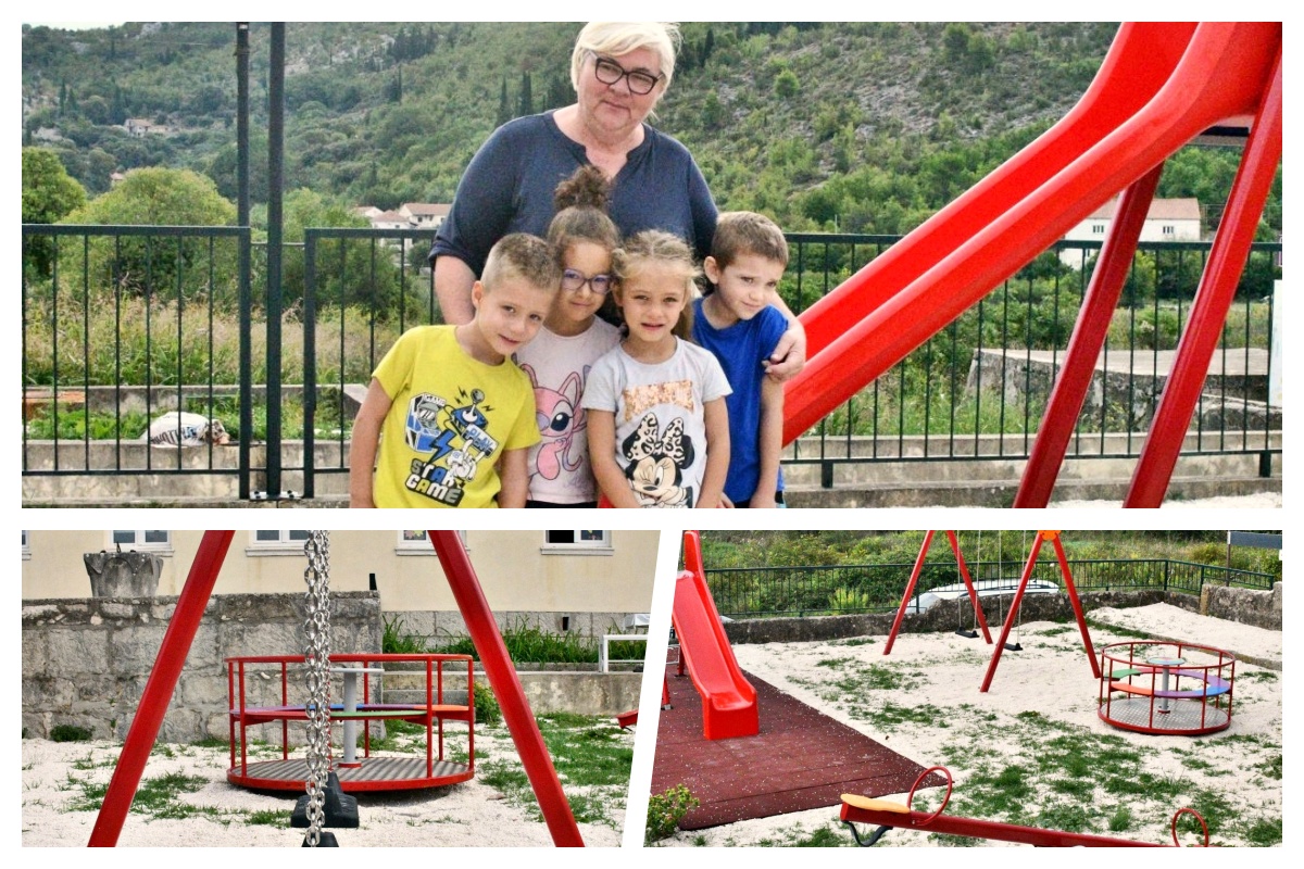 Novo dječje igralište u Ošljem, investicija za bolje okruženje za najmlađe