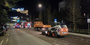 NOĆNI POSLI Započeli radovi na sanaciji asfalta u jednom od naprometnijih dijelova Dubrovnika