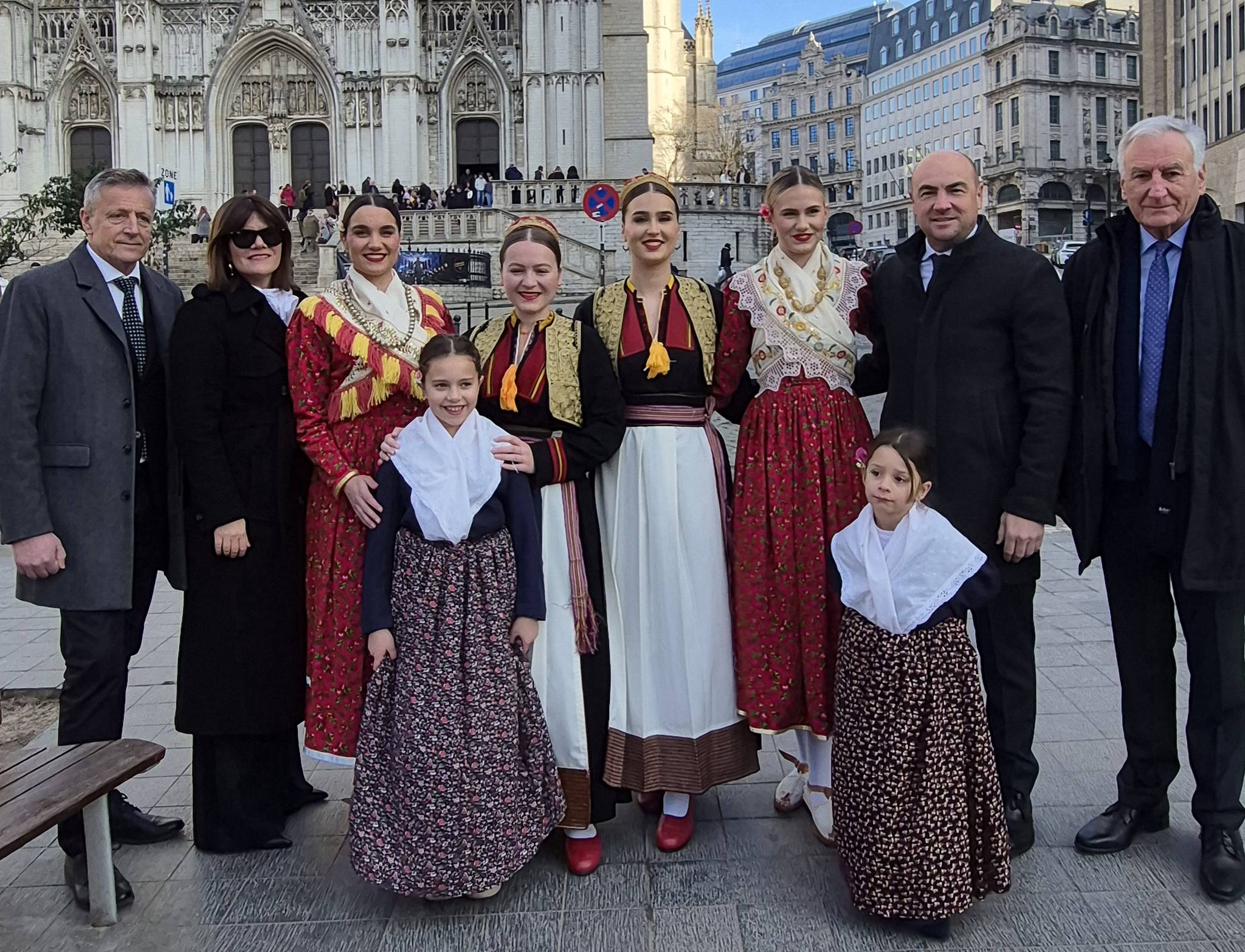 Golubice mira, Proglas Feste i grličanje: I u Bruxellesu se slavi dubrovački parac (FOTO)