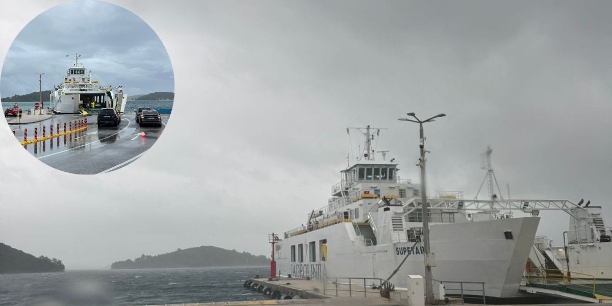 Otkazan noćni trajekt, linija će se uspostaviti tek ujutro