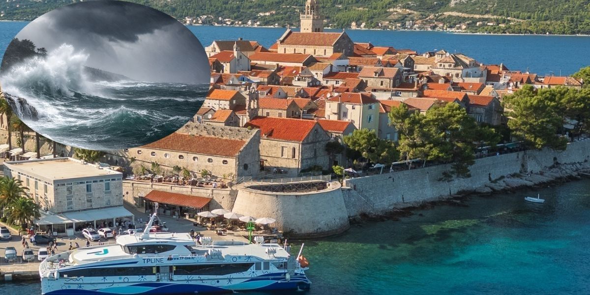 IPAK NIŠTA OD KATAMARANA Zbog olujnog vjetra sve katamaranske i brodske linije za južne otoke u prekidu