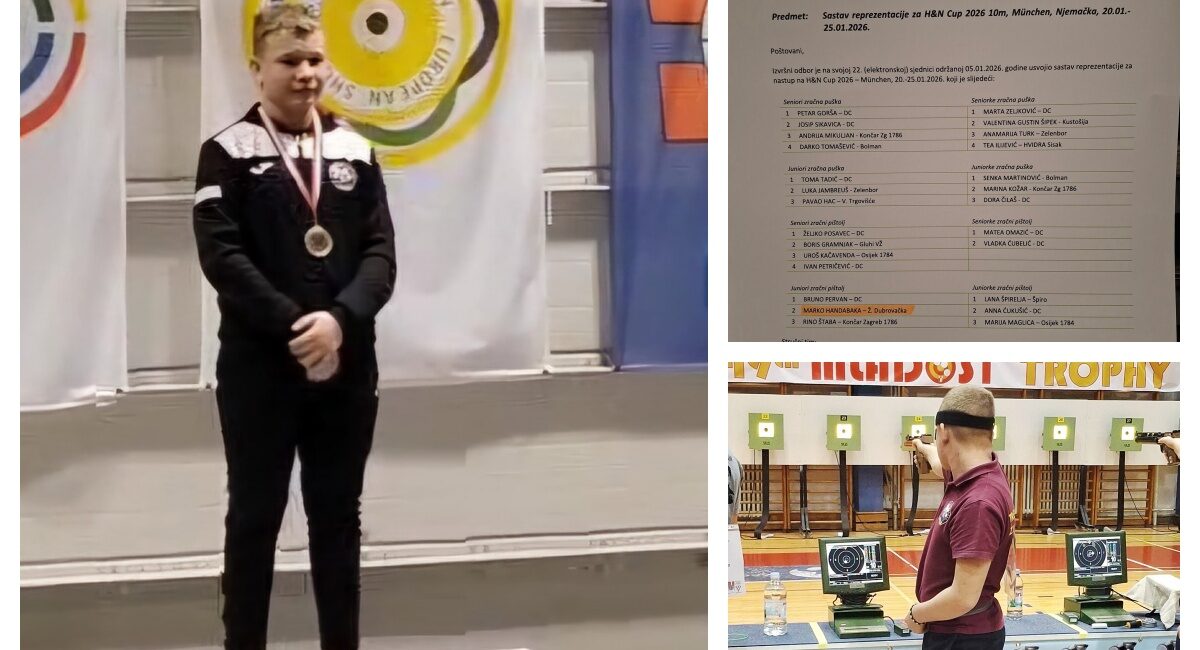 Župa ima još jednog reprezentativca, ovog puta u sportu koji baš i nije zastupljen
