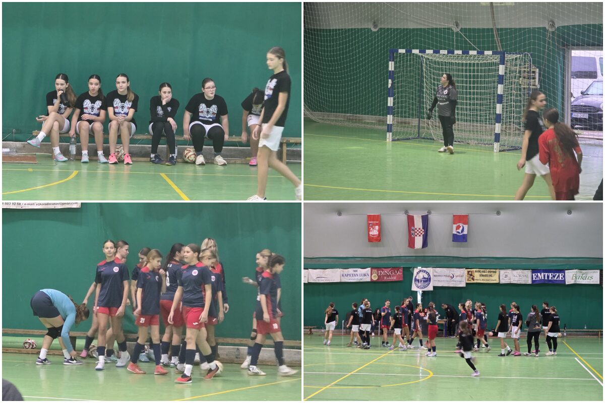 PRVI FUTSAL TURNIR ZA DJEVOJČICE Sport, druženje i promocija ženskog nogometa (FOTO)