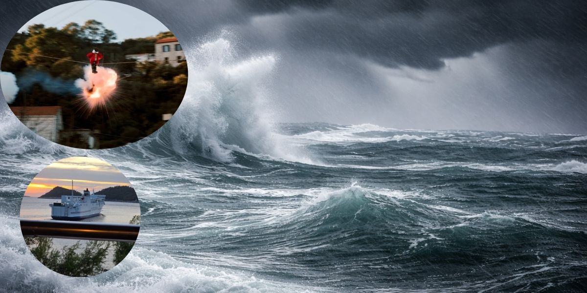 OTKAZANE LINIJE Mislili ste sutra na Lastovski poklad, jugo kaže - ne može!