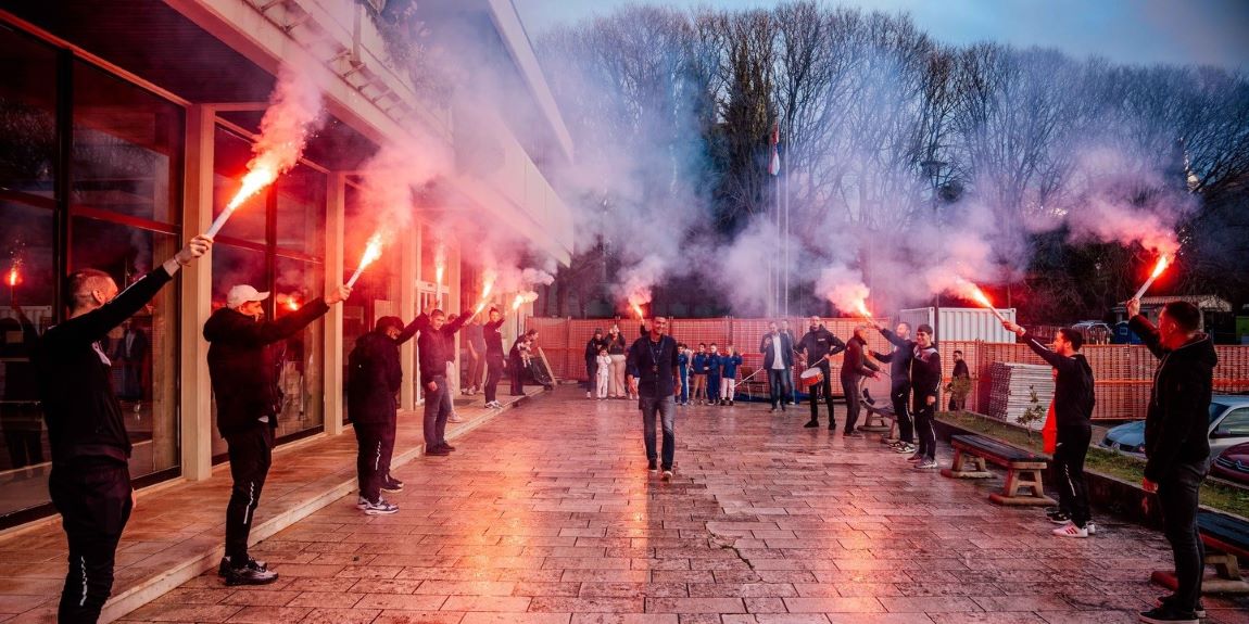 Navijački doček Marka Kuraje: Povijesna bronca proslavljena u Gospinom polju