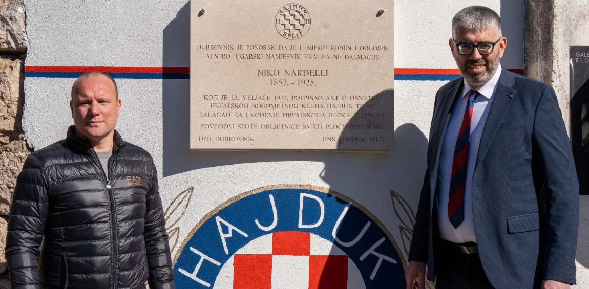 Klub slavi Dubrovčana koji je potpisao akt o snivanju svetinje Dalmacije - Hajduka