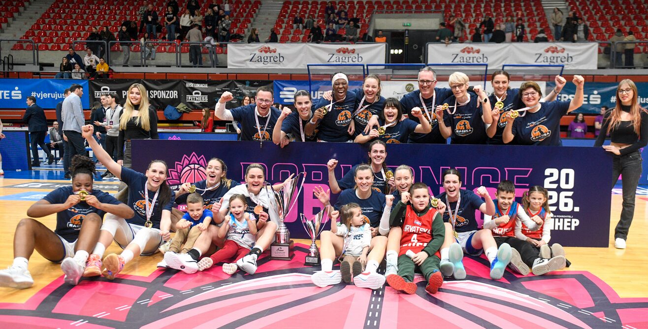 BRAVO CURE, TROFEJ STIŽE U GRAD! Ragusa po treći put u povijesti osvojila Kup Ružica Meglaj-Rimac!