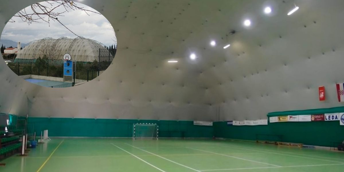 DOTRAJALA PODLOGA U ROPOTARNICU POVIJESTI Nakon 20 godina, jedini objekt za dvoranske sportove kreće u sanaciju