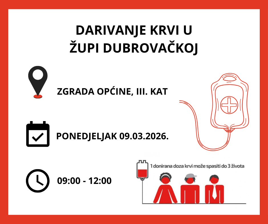 Darivanje krvi u Župi