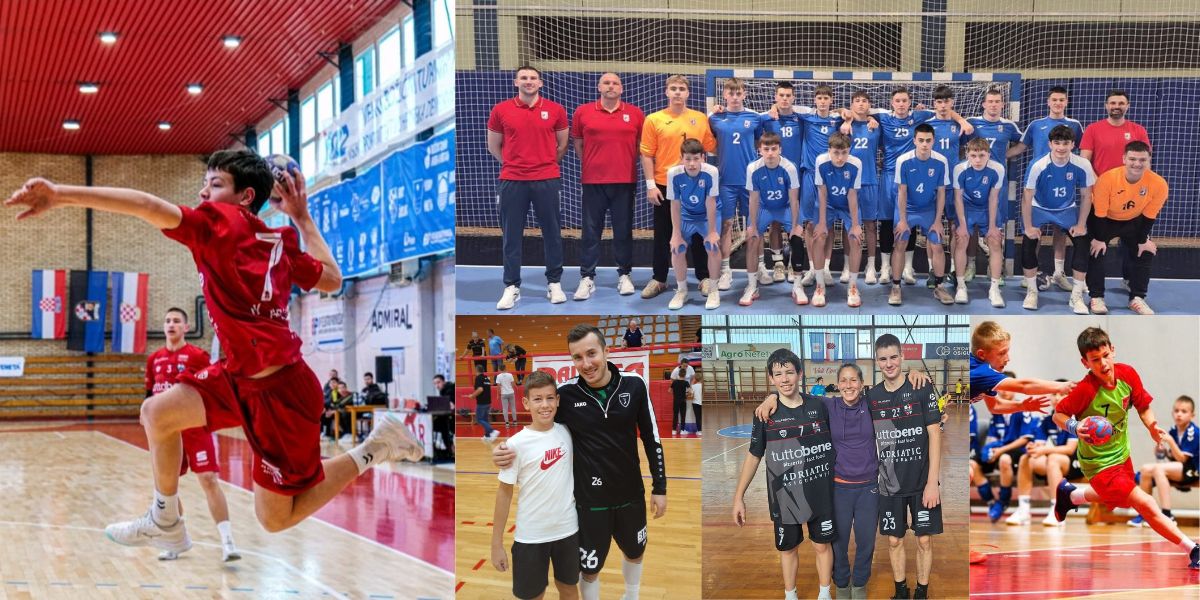 NA POPISU REPREZENTACIJE Toni je najbolji učenik, lijevo je krilo U15 RK Ardiaei, a za sve je kriva Nina!