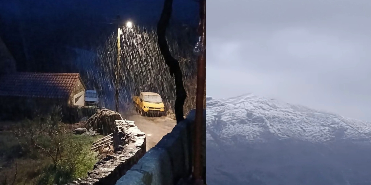 SNIJEG SE VRATIO: Konavle pod snijegom, pale temperature. Evo što nas očekuje ovih dana