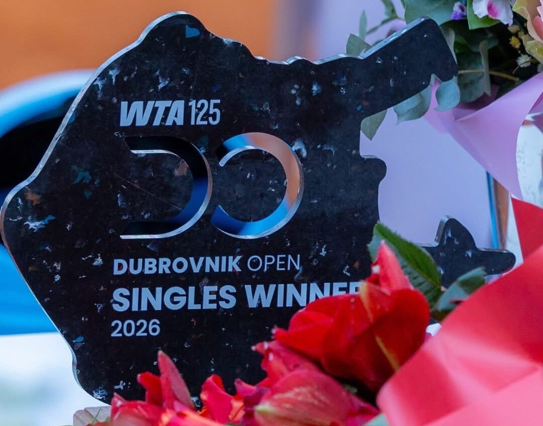 Ovo sigurno niste znali o trofejima koji su dodijeljeni pobjednicama prvog WTA Dubrovnik Opena