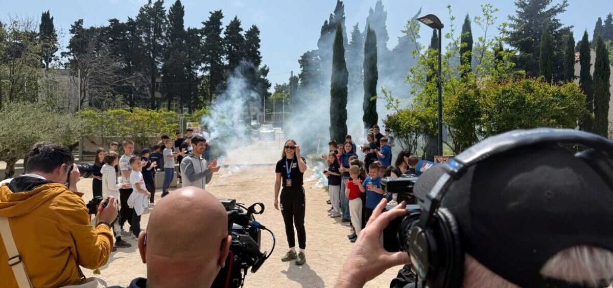 (FOTO) Brončana judašica dostojno dočekana u svom gradu, prva europska medalja za klub s tradicijom