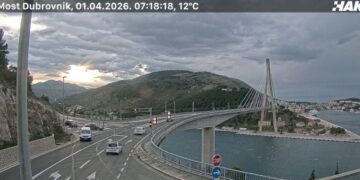 Zbog bure na mostu posebna prometna regulacija