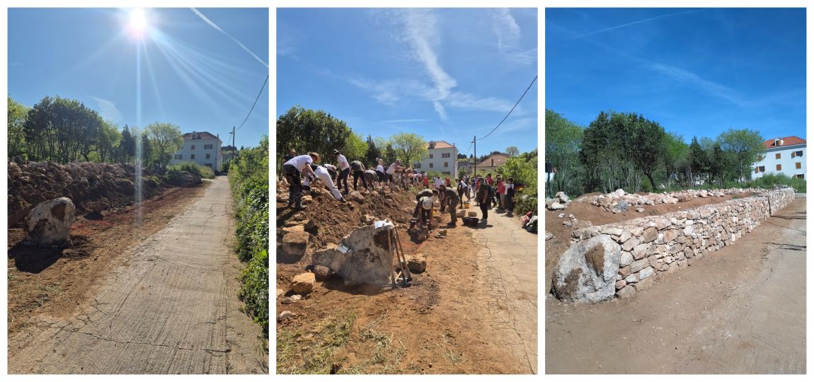 Kako napraviti najbolji i najljepši suhozid na Jadranu znaju ova petorica graditelja