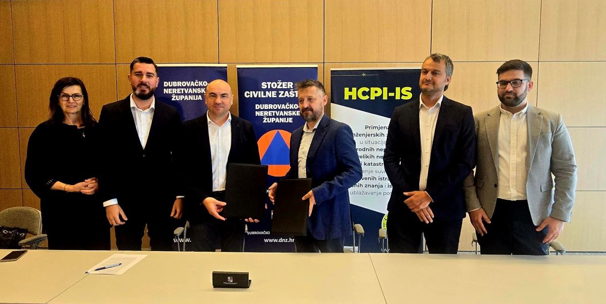 Županija i formalno uključila Hrvatski centar za potresno inženjerstvo u svoj sustav civilne zaštite