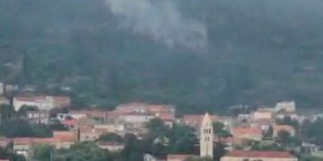 VIDEO Buknuo požar blizini kuća, pozvan i kanader?