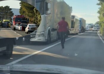 FOTO & VIDEO Prometna na Ratcu, tri osobe prevezene u dubrovačku bolnicu, promet je pušten naizmjenično