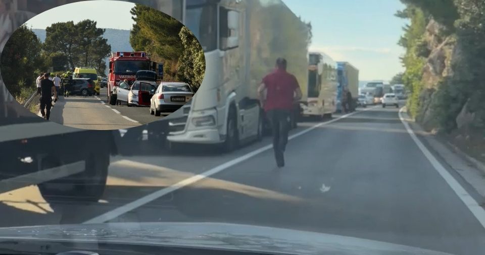 FOTO & VIDEO Prometna na Ratcu, tri osobe prevezene u dubrovačku bolnicu, promet je pušten naizmjenično