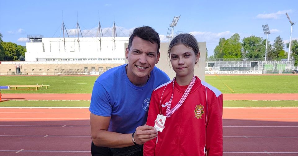 SREBRO ZA DUBROVNIK! Nora Begović viceprvakinja Hrvatske u višeboju na otvorenom