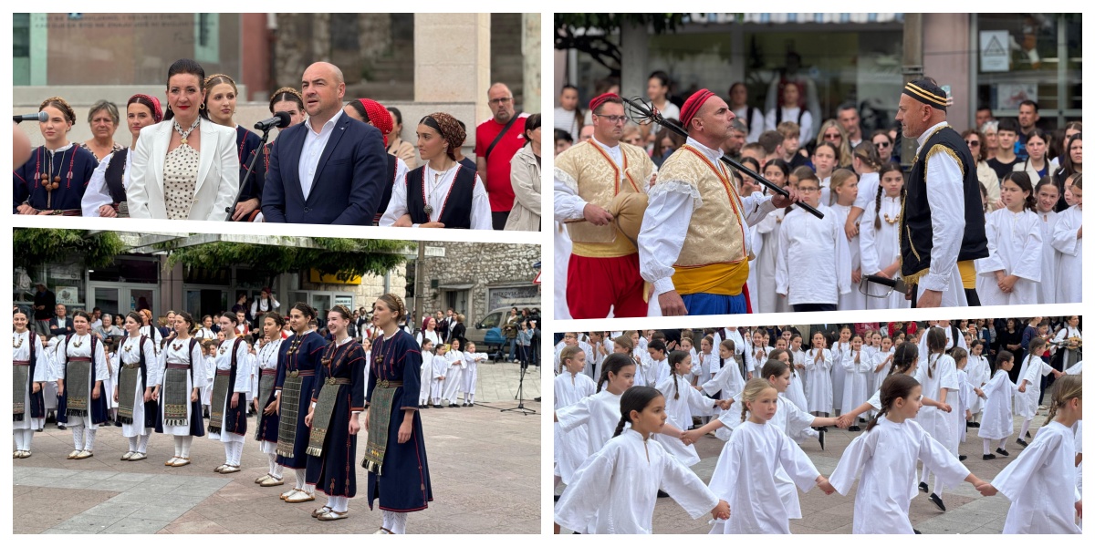 FOTO: Na tradicionalnoj smotri u Metkoviću nastupili i gosti s Korčule