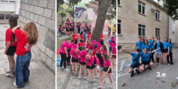 [FOTO] Dok ekonomisti primjereno slave, pomorce je privela policija zbog divljaluka