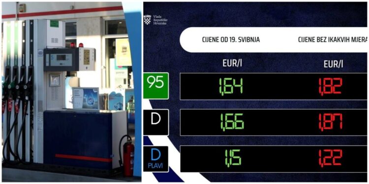 Određene nove cijene naftnih derivata, unatoč najavama, nema poskupljenja, sve ide ‘dolje’