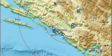 Dobro je zatreslo, epicentar opasno blizu Dubrovniku