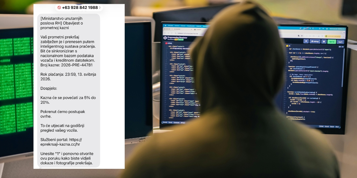 IMAMO NOVU SMS PREVARU: “Pokrenut ćemo postupak ovrhe, to će utjecati na registriranje vozila”