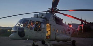 Vojni helikopter noću opet letio iz Dubrovnika u Split, spašen još jedan dječji život zahvaljujući pilotima
