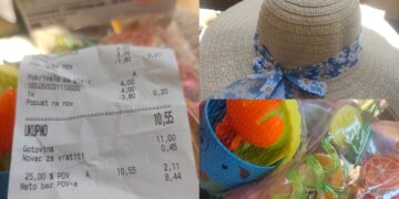 Može li se za 10 eura danas išta kupiti? Izašli smo iz trgovine s 24 proizvoda i računom od 10,55 eura