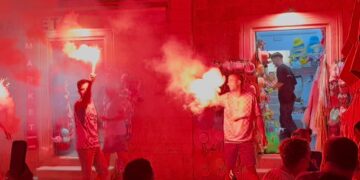 Atmosfera u Gradu: Evo kako se prati utakmica Hrvatske i Engleske (FOTO)