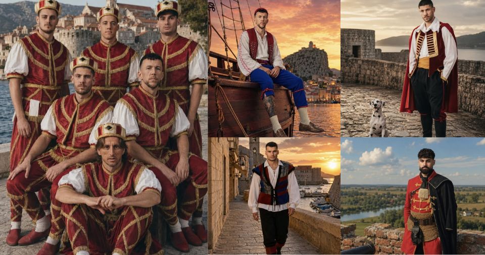KAKVA KREATIVNOST Ma kakvi Vikinzi!? Mi imamo moreškante, gusare, barune i trubadure