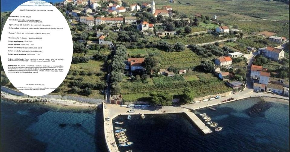 Stigli rezultati analize nakon incidenta s fekalijama, je li more za kupanje ili nije?