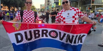 [VIDEO/FOTO] Dallas u znaku kockica: Hrvatski navijači užarili atmosferu uoči okršaja s Engleskom