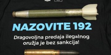 SVAKA ČAST Anonimni građanin policiji predao više od 120 komada streljiva i spremnike za pušku