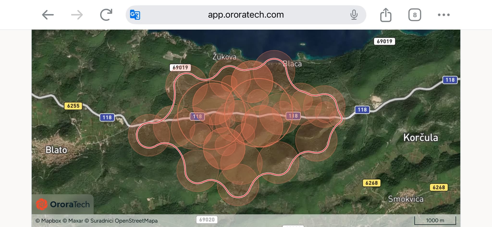 U MANJE OD 24 SATA Od dva žarišta do golemog požarišta, satelitske snimke otkrivaju razmjere požara na Korčuli