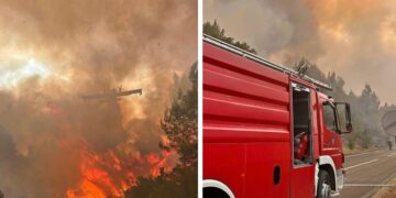 U protekla dva sata buknuli su požari na Lastovu, u Slanome i u Veloj Luci