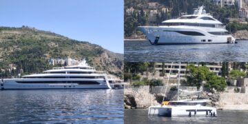 BIJELE LJEPOTICE Iako danas nema kruzera, ove su luksuzne jahte ukrale poglede u Dubrovniku