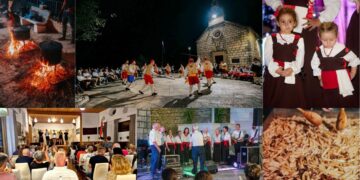 FOTO/VIDEO Običaji, foklor, mačevi i makaruni, tradicija koja okuplja cijelo mjesto te privlači goste i turiste