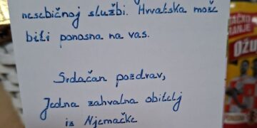 NA LJETOVANJU DOŽIVJELI POŽAR Njemačka obitelj rukom napisala dirljivo pismo vatrogascima
