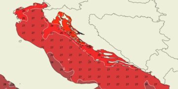 Ovog vikenda nema osvježenja, temperature mora su uzavrele